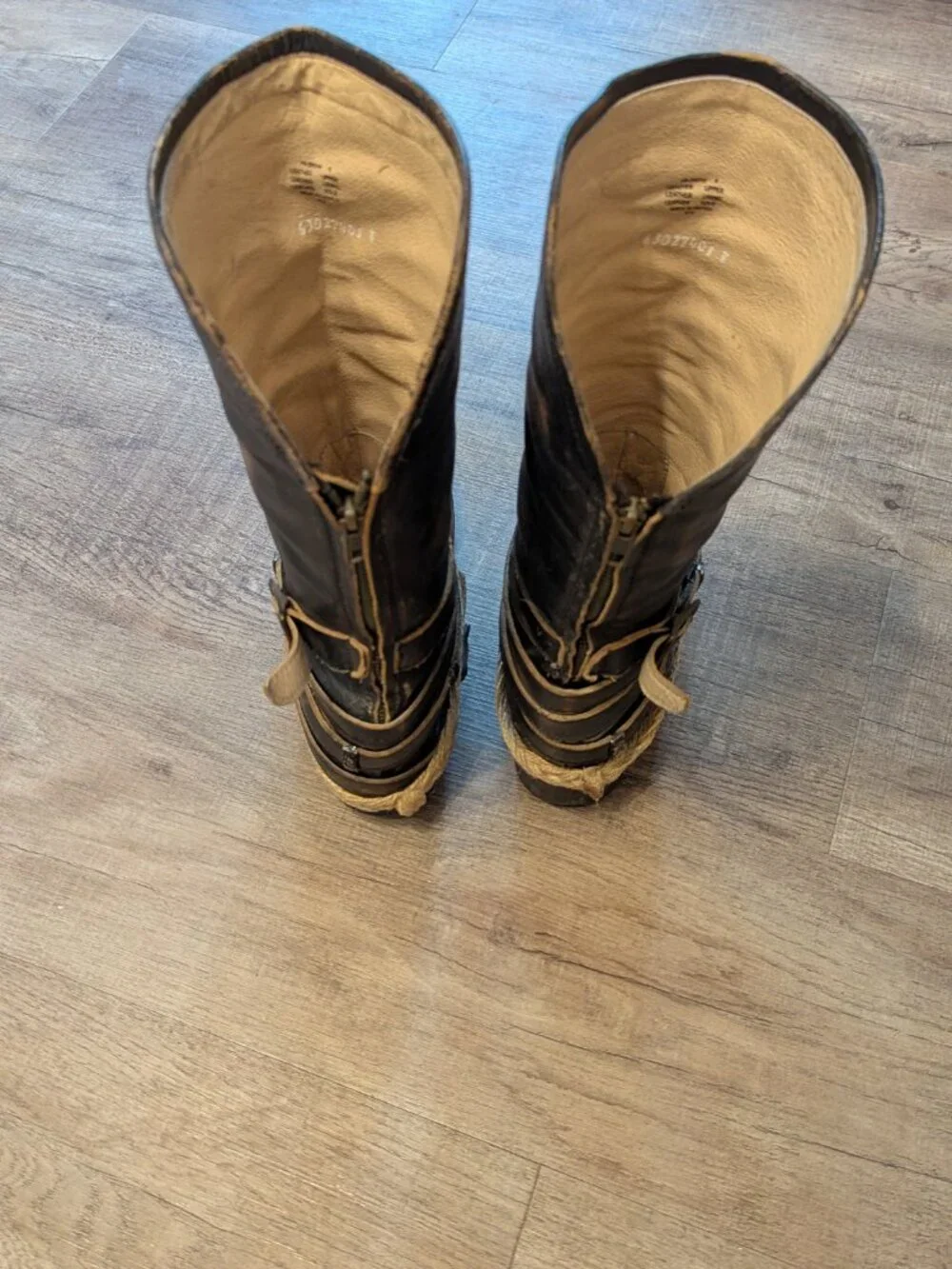 Badass Freebird Drove Boots - Black - Sz - Picture 5 of 7